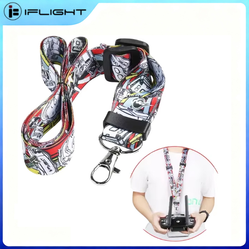 Drone Neck Strap - iFlight Adjustable Transmitter Neck Strap 25x500mm