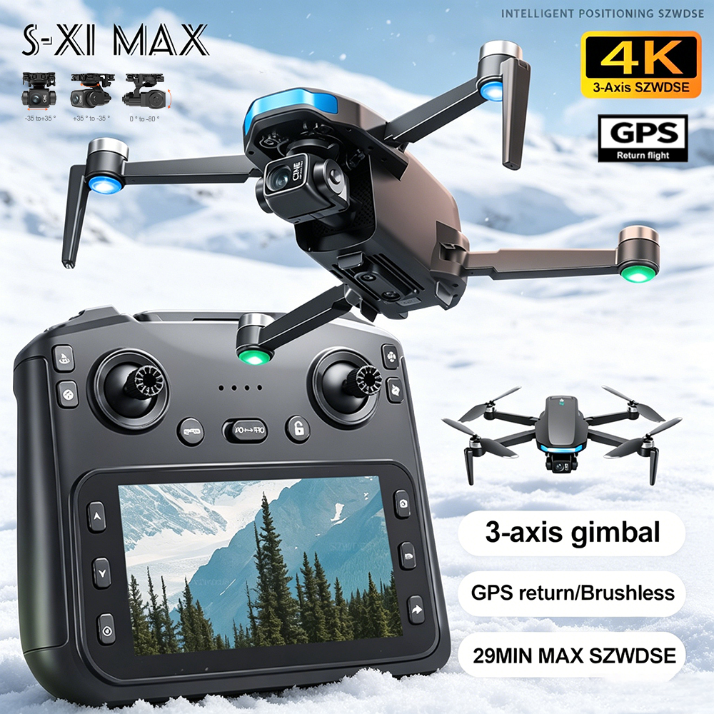 Drone Power Bank - New S-X1 MAX Drone GPS 8K