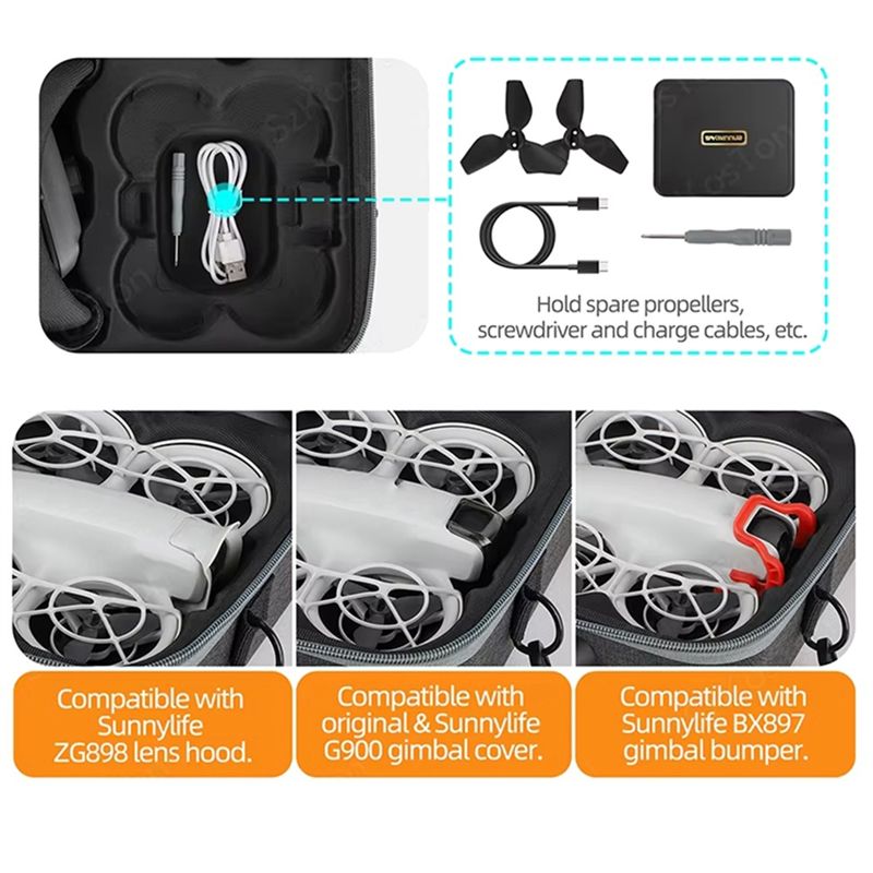 Sunnylife Waterproof Bag For D - Drone Carrying Case recensie en prijs