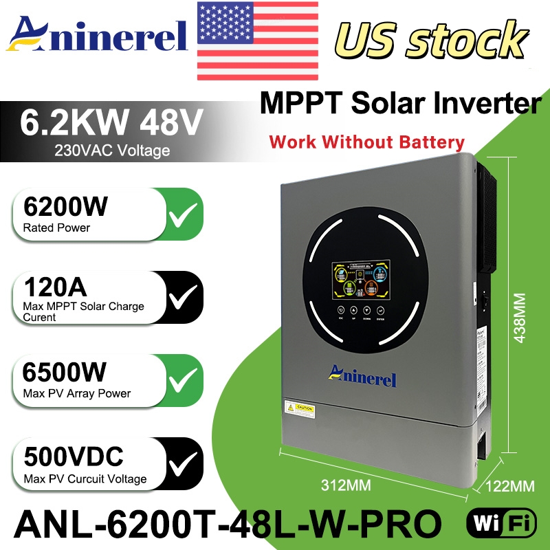 Aninerel 6.2KW 48V Hybrid Sola - Drone Solar Charger recensie en prijs