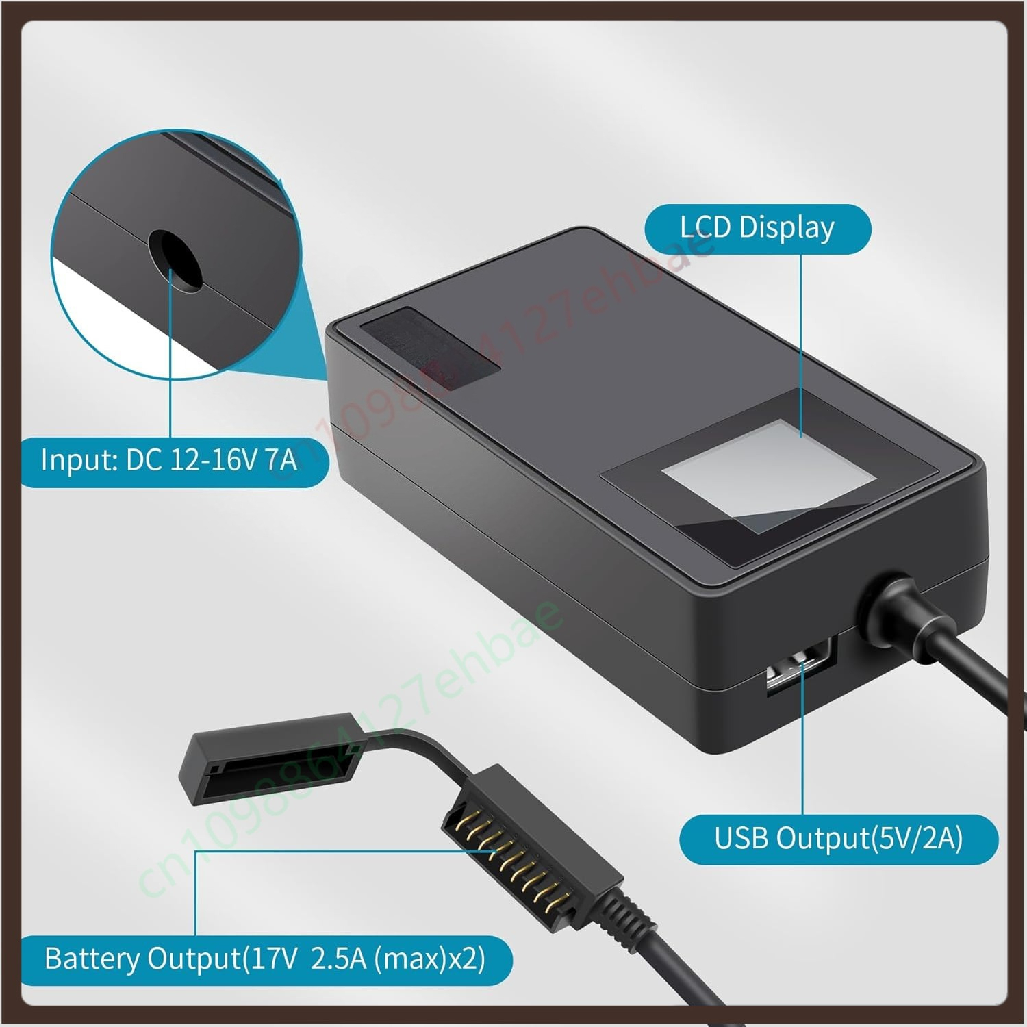 LCD battery car charger for DJ - Drone Charging Hub recensie en prijs