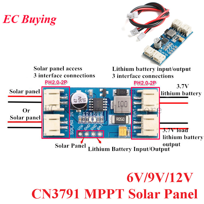 CN3791 MPPT Solar Panel 6V/9V/ - Drone Solar Charger recensie en prijs