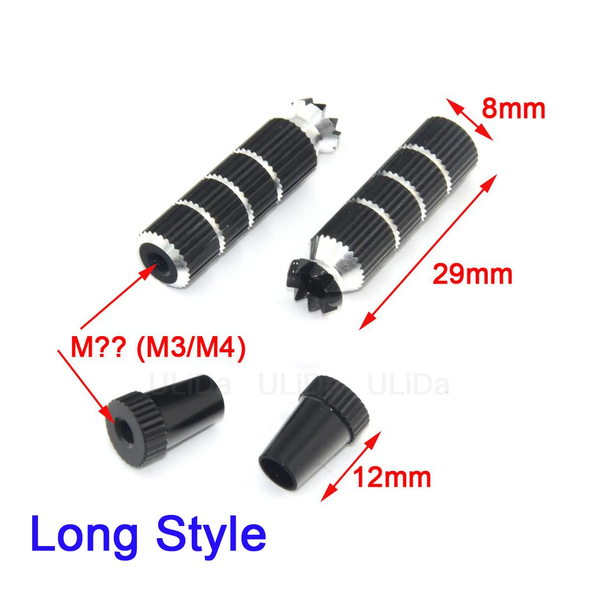 2 PCS Aluminum RC Rocker Head  - Drone Control Stick recensie en prijs