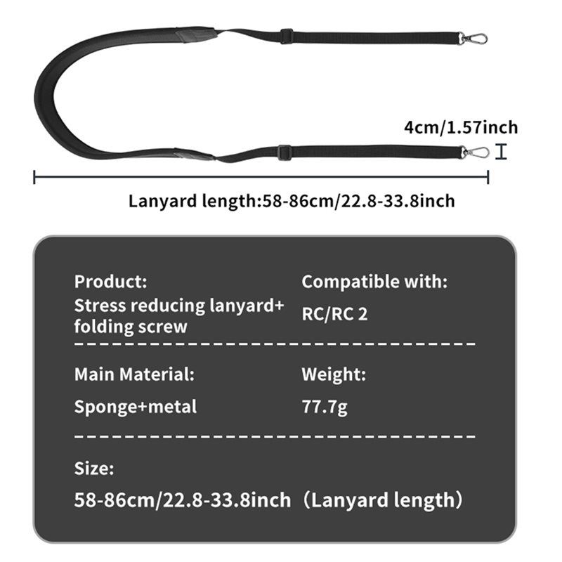 24-Hour Delivery 5X Neck Strap - Drone Neck Strap recensie en prijs
