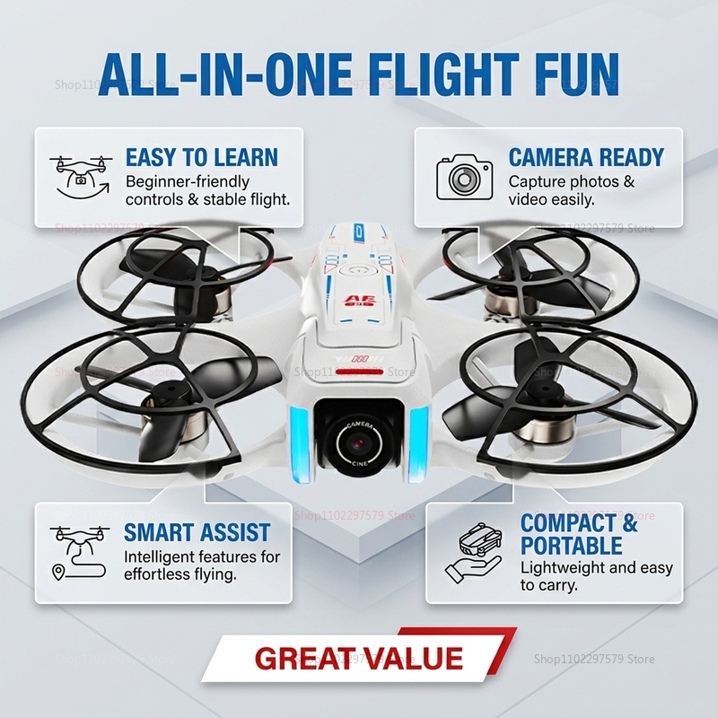 Introduction Drone GPS 8K Prof - Drone Battery Adapter recensie en prijs