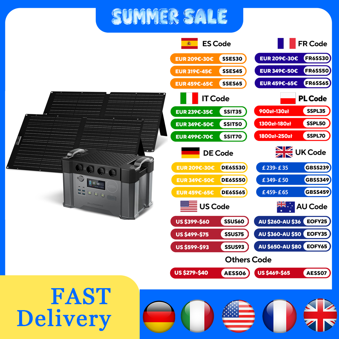 ALLPOWERS S2000 Pro Outdoor Ge - Drone Solar Charger recensie en prijs