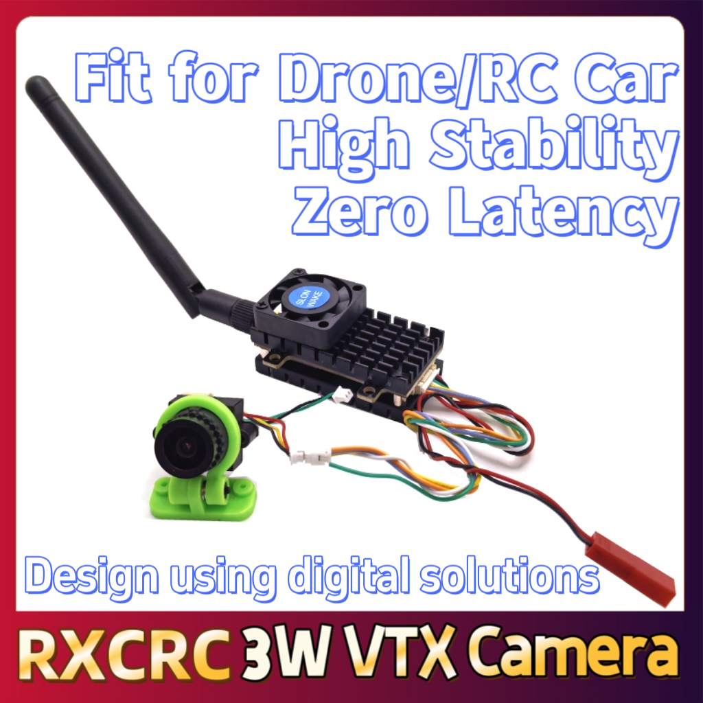 RXCRC 5.8G 3W Video VTX transm - Drone Controller Screen recensie en prijs