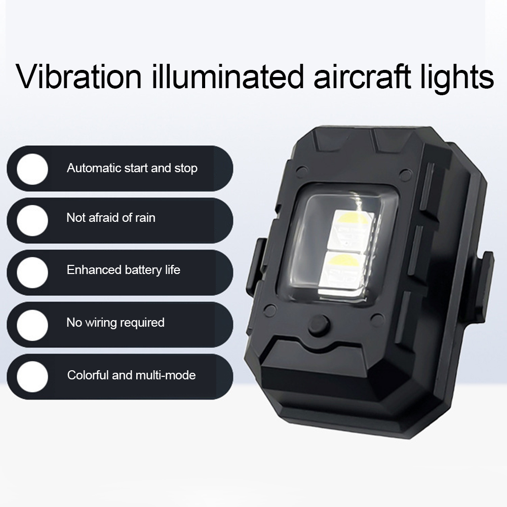 7 Color Motorcycle LED Mini Si - Drone Strobe Light recensie en prijs