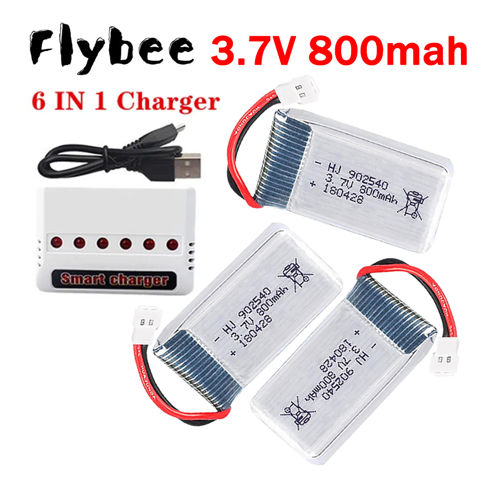 MEW 800mAh 3.7V Lipo Battery+  - Drone Battery Charger recensie en prijs