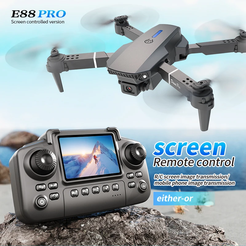 Professional E88 PRO Drone wit - Drone Controller Screen recensie en prijs