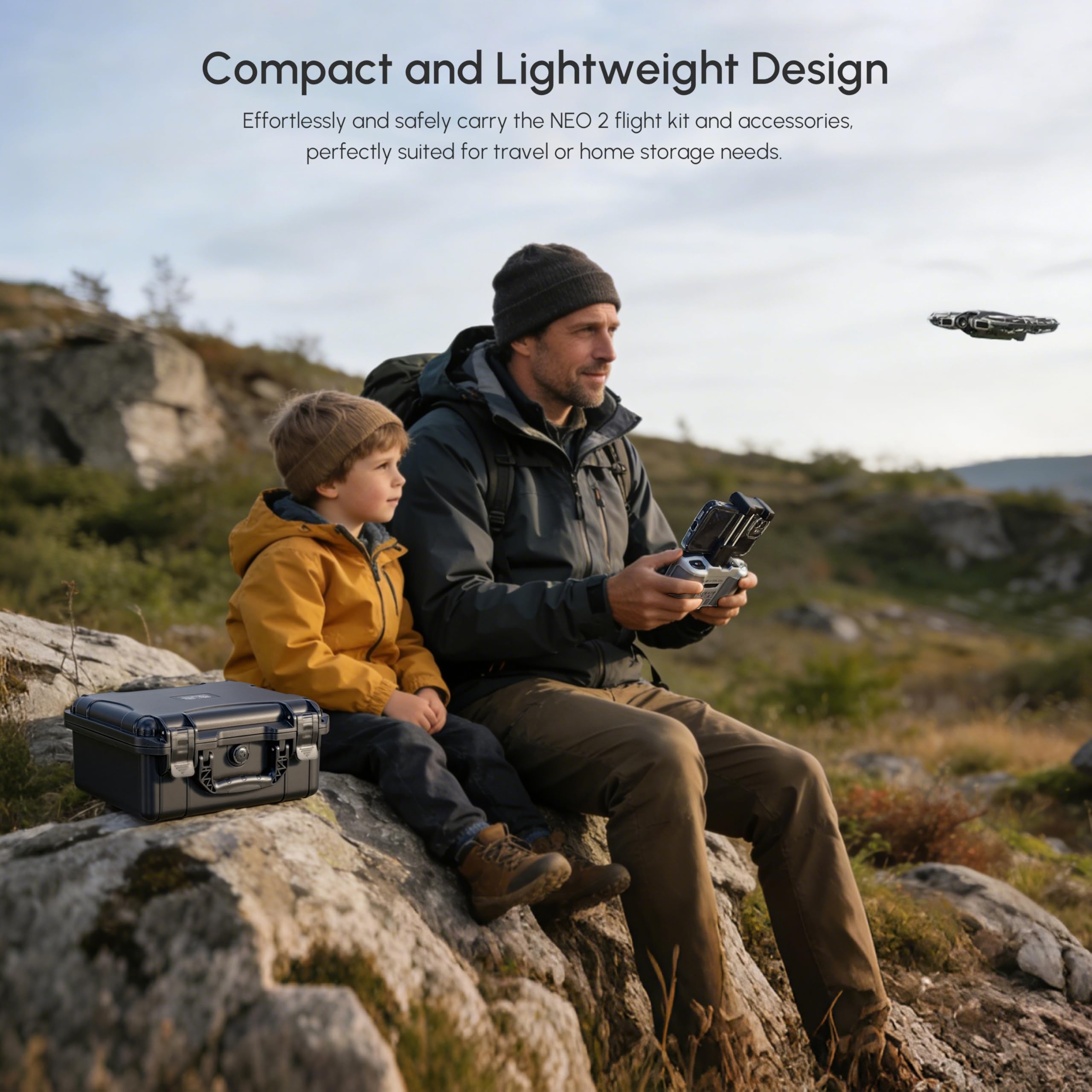 NEO 2 Case,Waterproof Hard Car - Drone Controller Hood recensie en prijs