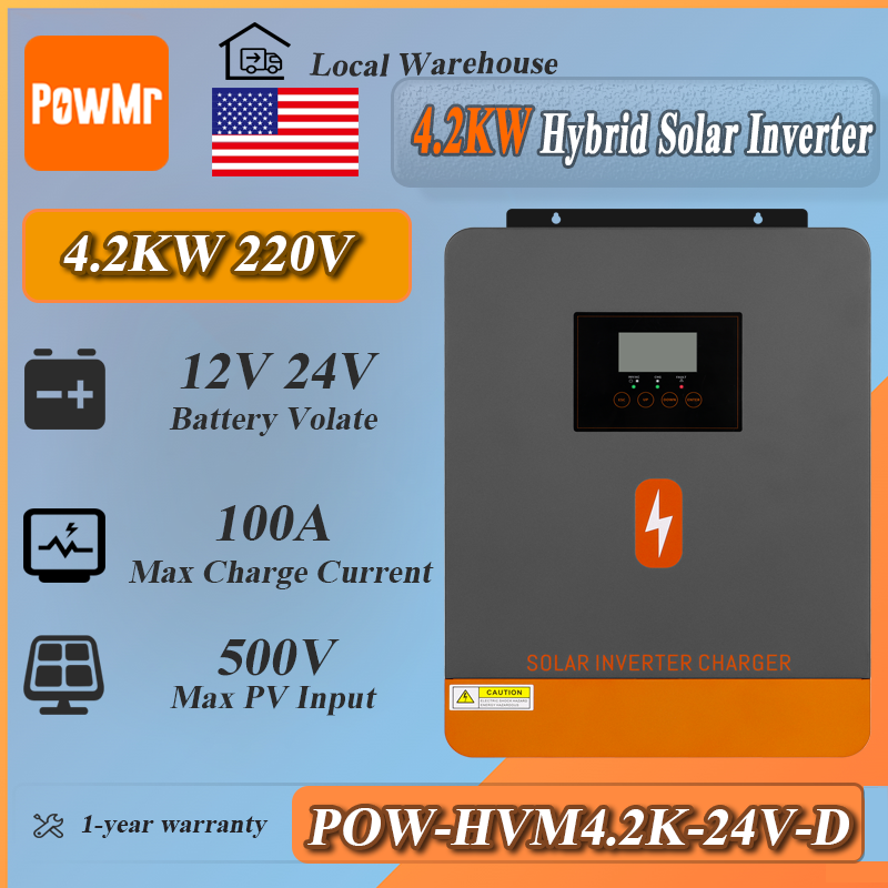 PowMr 4.2KW Off Grid Inverter  - Drone Solar Charger recensie en prijs