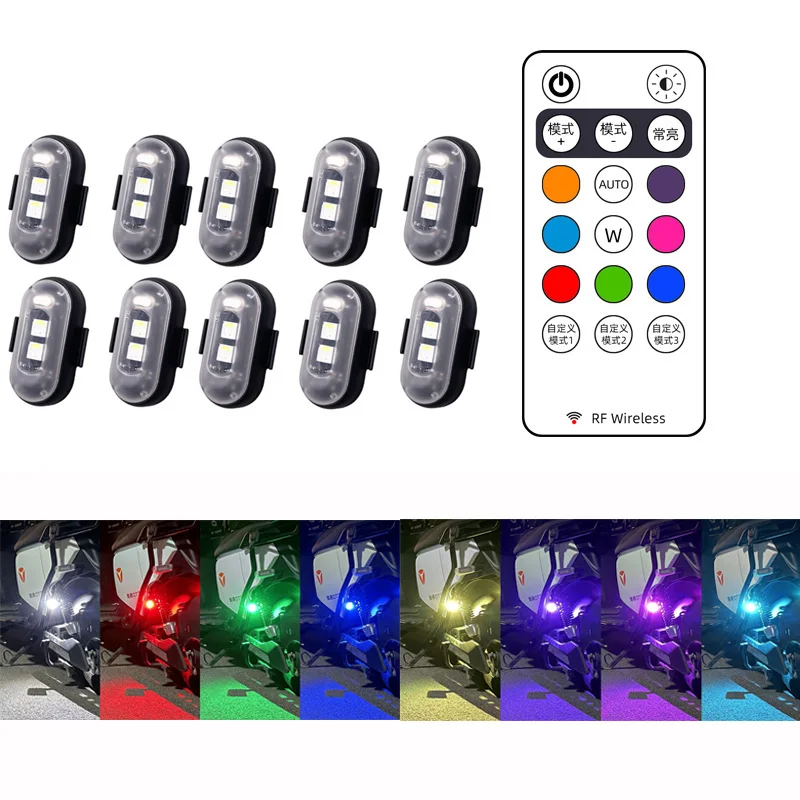 2/4/8Pcs Wireless Remote Contr - Drone Strobe Light recensie en prijs