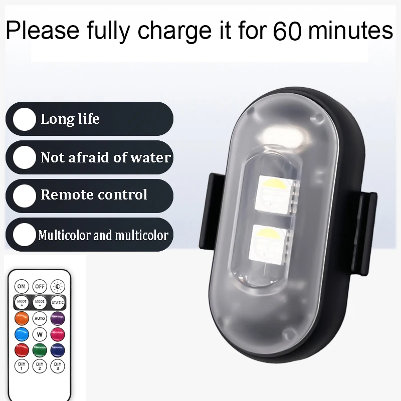 2/4/8Pcs Wireless Remote Contr - Drone Strobe Light recensie en prijs