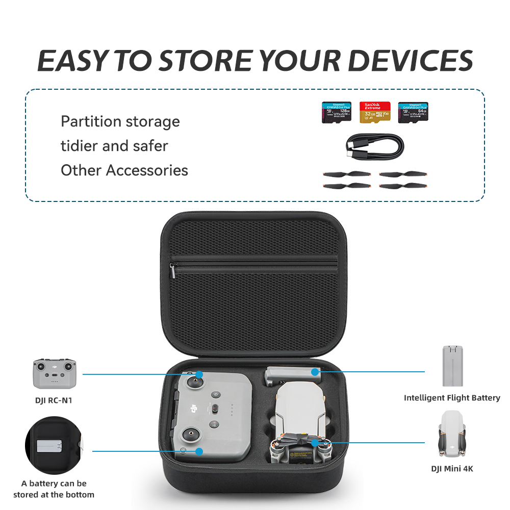 Portable Storage Bag Protectiv - Drone Hard Shell Case recensie en prijs