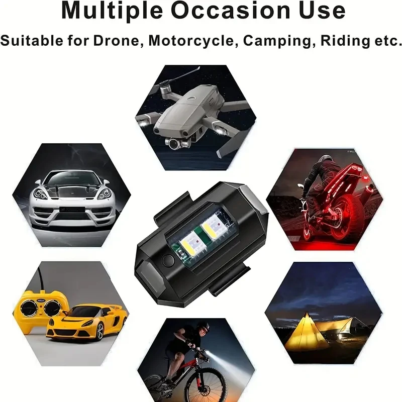 1Pcs Remote LED RGB Anti-colli - Drone Strobe Light recensie en prijs