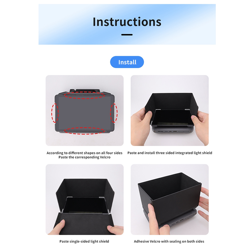 CJSD-For DJI Mavic 4 Pro Sun H - Drone Controller Hood recensie en prijs