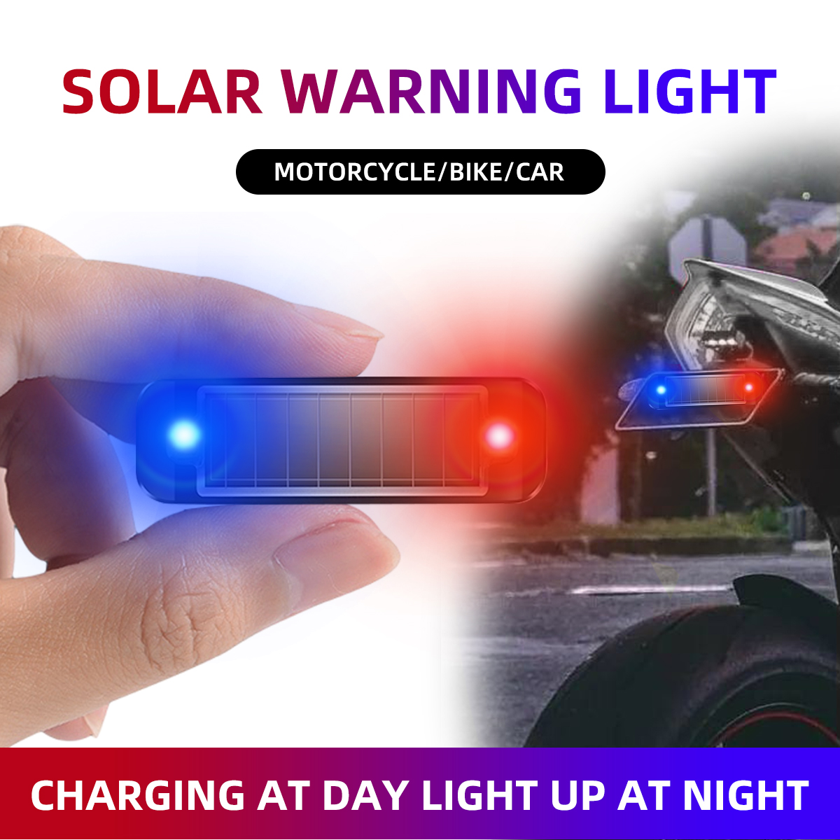 Solar Power Anti-Theft Alarm L - Drone Strobe Light recensie en prijs