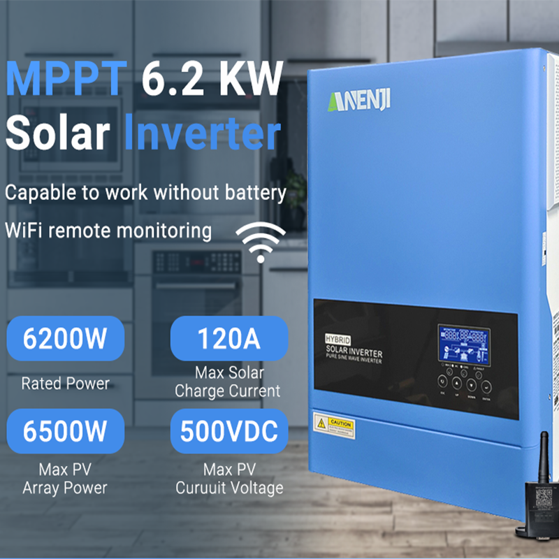 4KW 6.2KW Hybrid Solar Inverte - Drone Solar Charger recensie en prijs