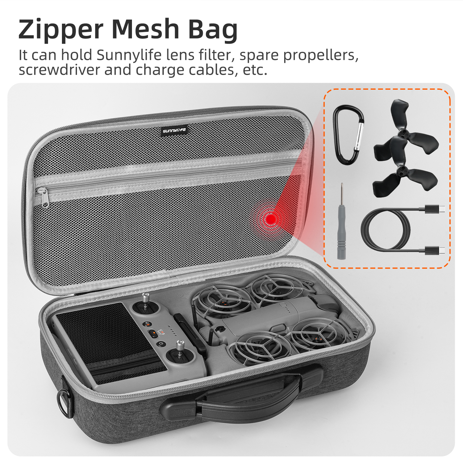 Portable Carrying Case For DJI - Drone Controller Hood recensie en prijs