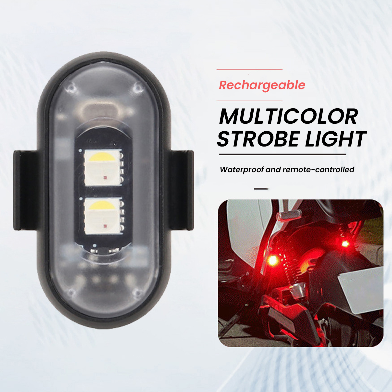 2/4/6PCS Wireless LED Strobe L - Drone Strobe Light recensie en prijs