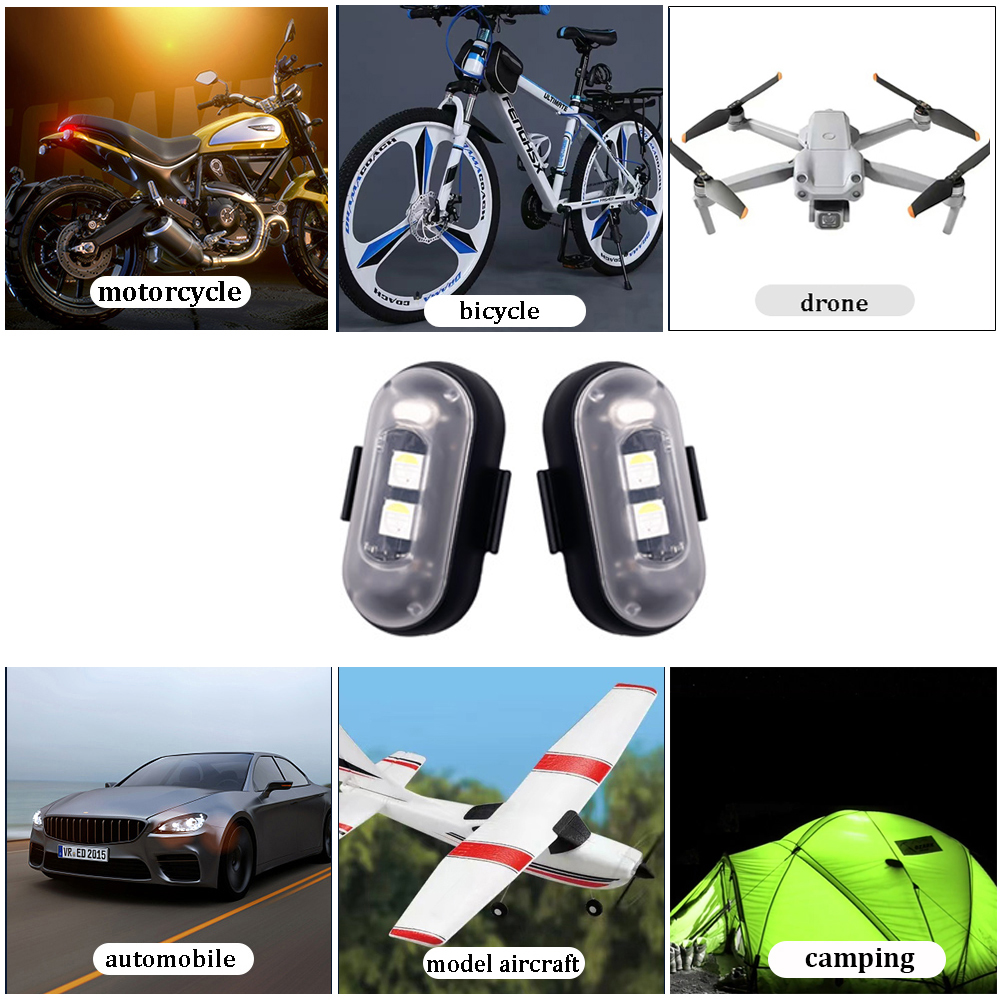 10x 4x 8Colors Wireless LED Dr - Drone Strobe Light recensie en prijs