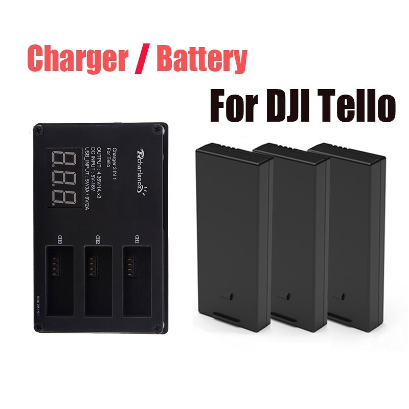 Original DJI Tello battery / D - Drone Charging Hub recensie en prijs
