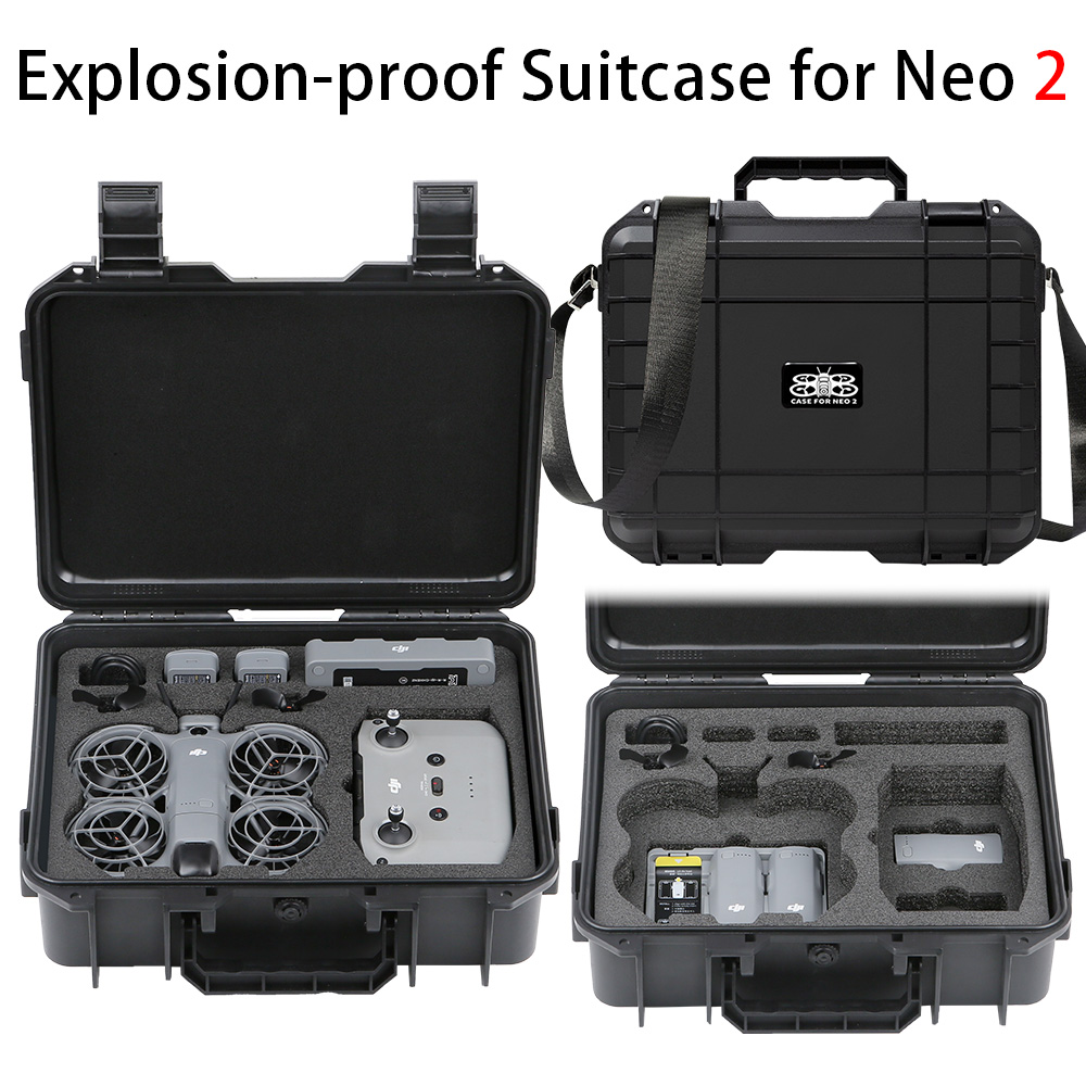 For DJI NEO 2 Case Bag Explosi - Drone Hard Shell Case recensie en prijs
