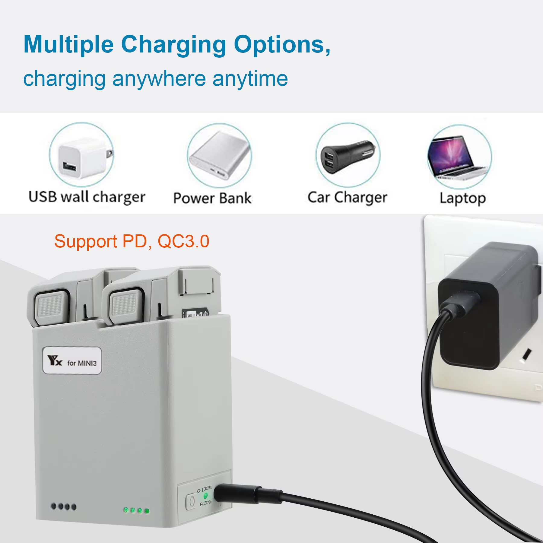 For DJI Mini 3Pro/4Pro Battery - Drone Charging Hub recensie en prijs