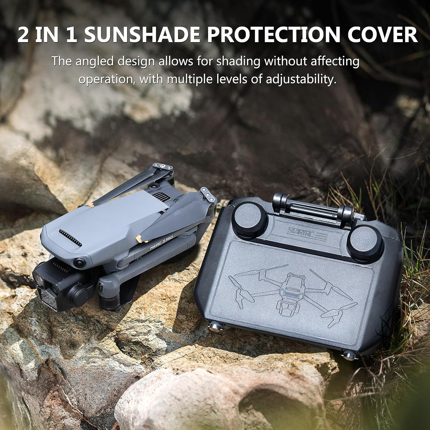 2-in-1 Sun Hood & Joystick Cov - Drone Controller Hood recensie en prijs