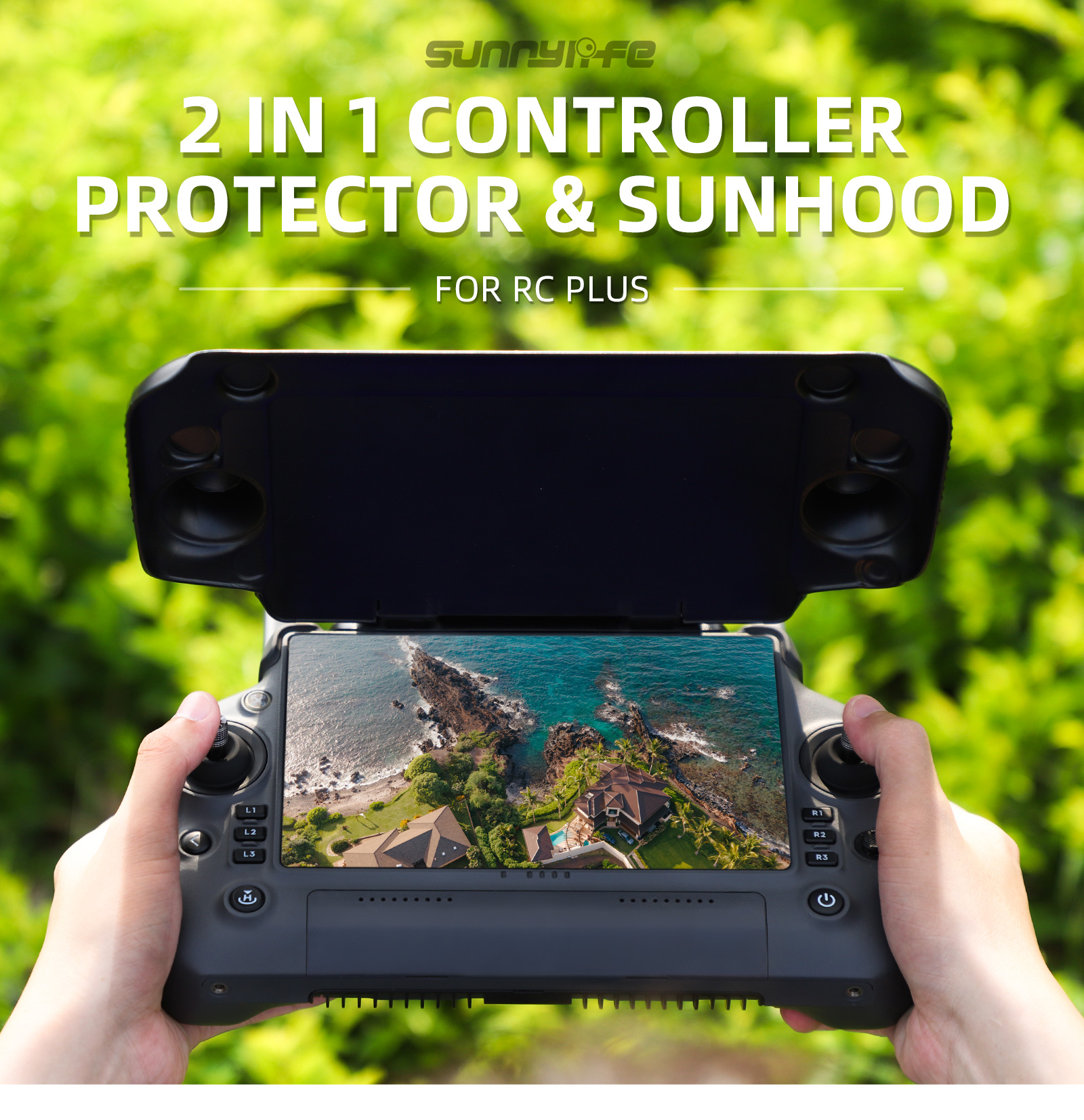 RC Plus Sun Hood Joystick Prot - Drone Sun Shade recensie en prijs