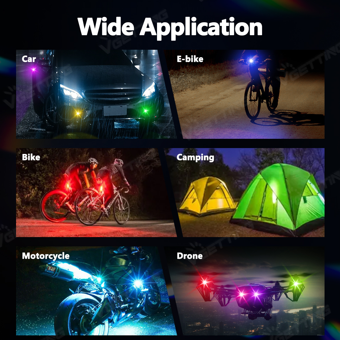 4Pcs Mini Drone Strobe Light 8 - Drone Strobe Light recensie en prijs