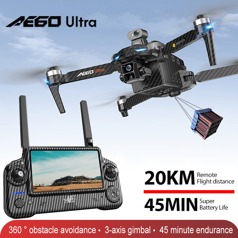 AE60 GPS Drone Professional 8K - Drone Power Bank recensie en prijs