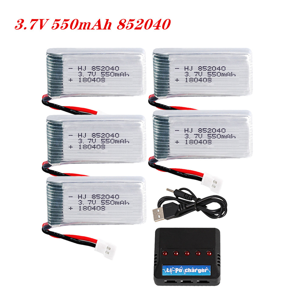 3.7V 550mAh 25C Lipo Battery 8 - Drone Battery Adapter recensie en prijs
