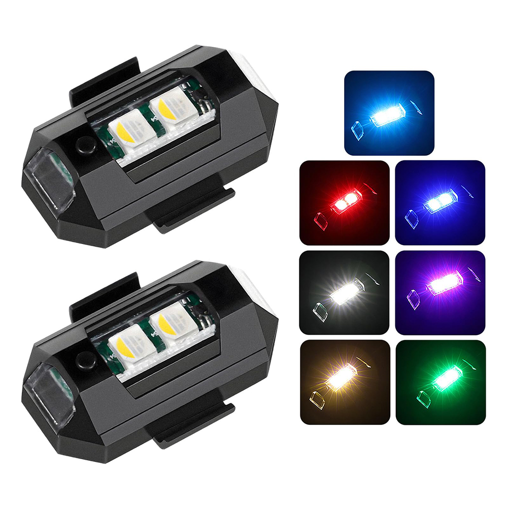 2PCS Mini LED Strobe Lights De - Drone Strobe Light recensie en prijs