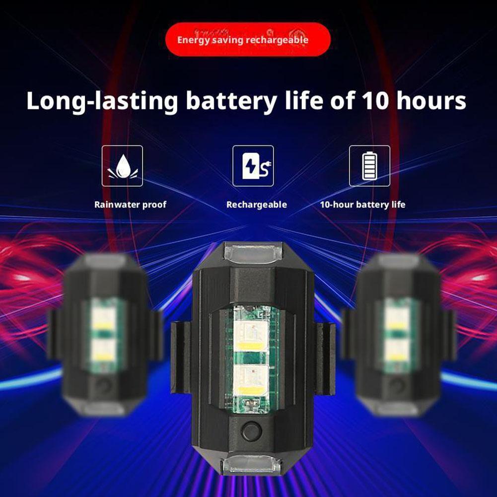 2PCS Mini LED Strobe Lights De - Drone Strobe Light recensie en prijs