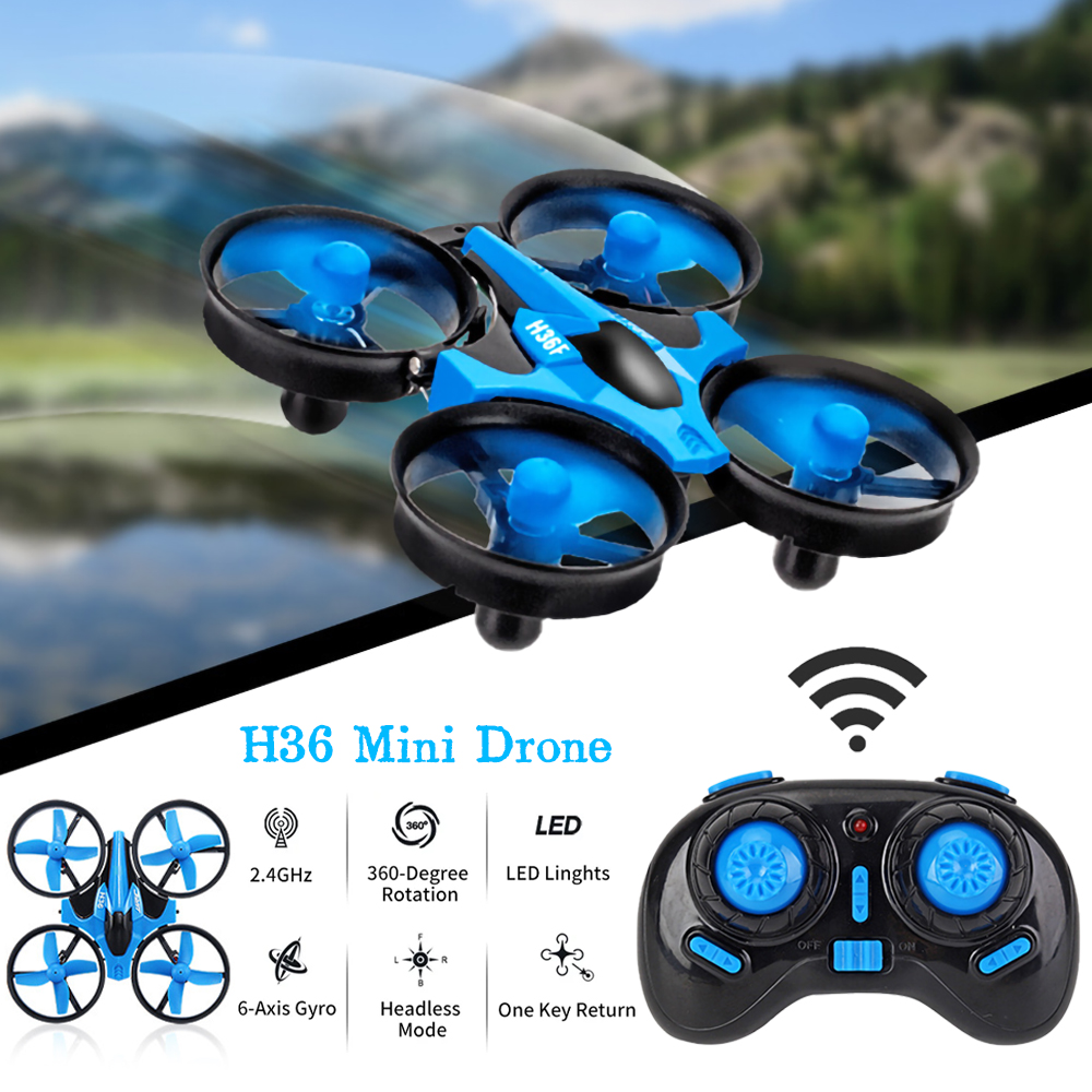 JJRC H36 Mini Rc Drone 4ch 6-A - Drone Remote Controller Lanyard recensie en prijs
