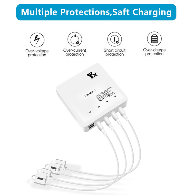 YX 6IN1 Fast Smart Battery Cha - Drone Charging Hub recensie en prijs