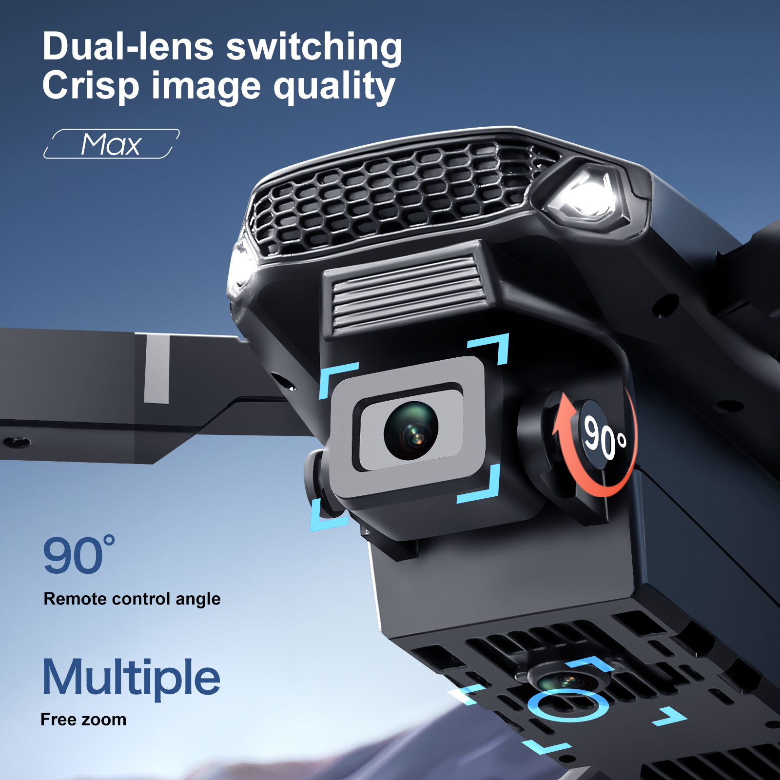 2025 New E88 E99 Upgraded Dron - Drone Controller Screen recensie en prijs