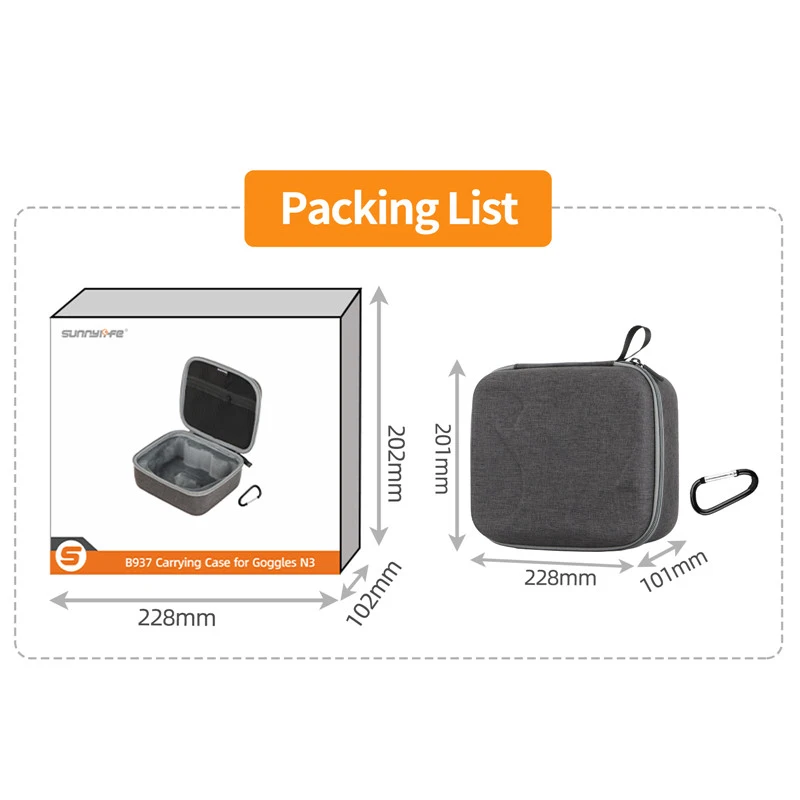 Hard Shell Carrying Case For D - Drone Hard Shell Case recensie en prijs