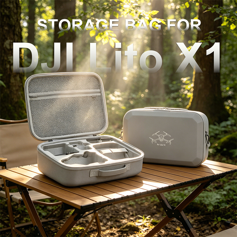 XFJI PU Leather Hard Shell Sho - Drone Hard Shell Case recensie en prijs