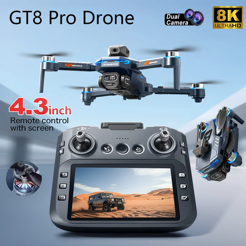 2026 New GT8 Drone GPS 8K Prof - Drone Remote Controller Lanyard recensie en prijs
