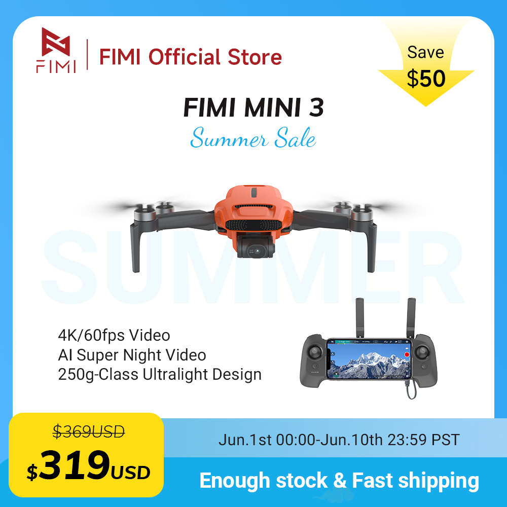 FIMI MINI 3 Camere drone 4K 60 - Drone Remote Controller Lanyard recensie en prijs