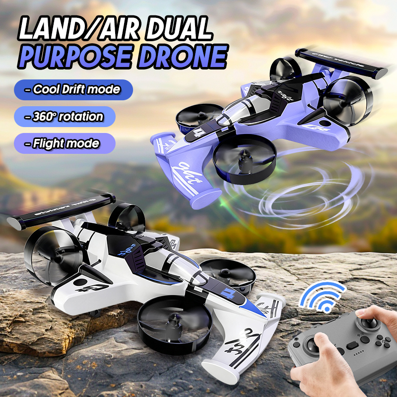 2in1 Mini Drone Air-Ground Fly - Drone Power Bank recensie en prijs