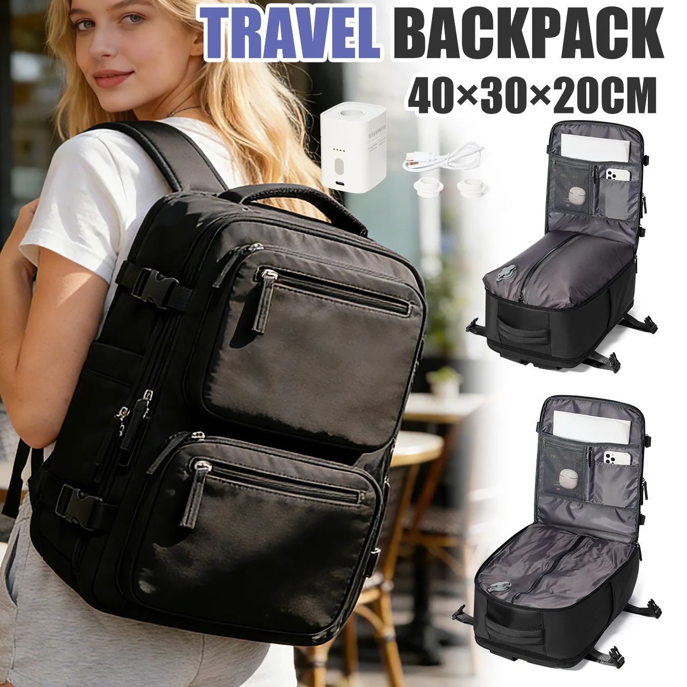 Women Backpack Vacuum Backpack - Drone Backpack recensie en prijs