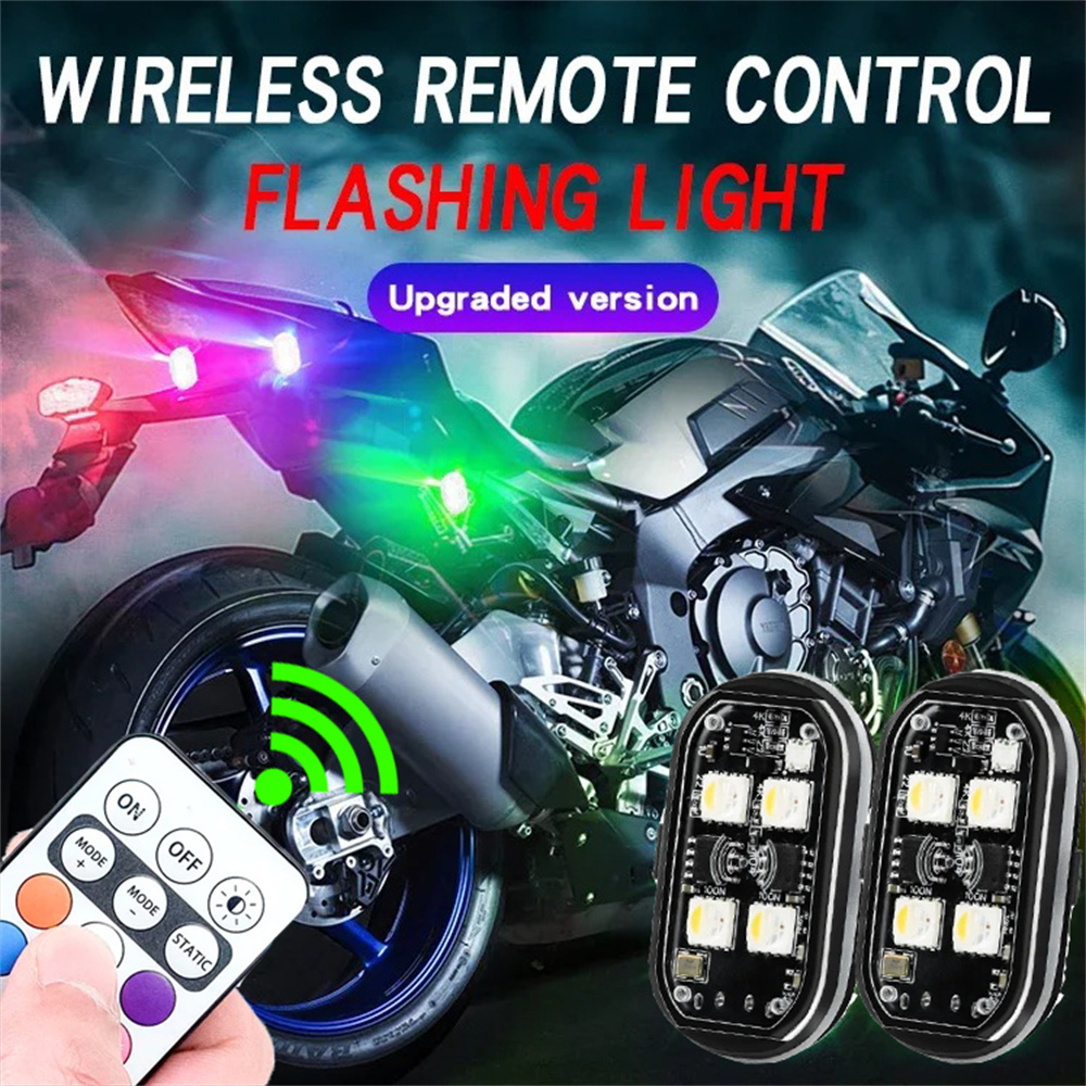 2/4/6pcs Wireless Remote Contr - Drone Strobe Light recensie en prijs