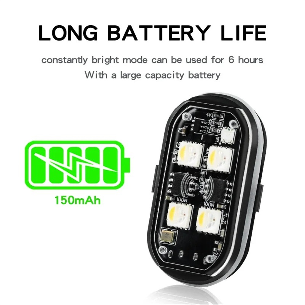 2/4/6pcs Wireless Remote Contr - Drone Strobe Light recensie en prijs