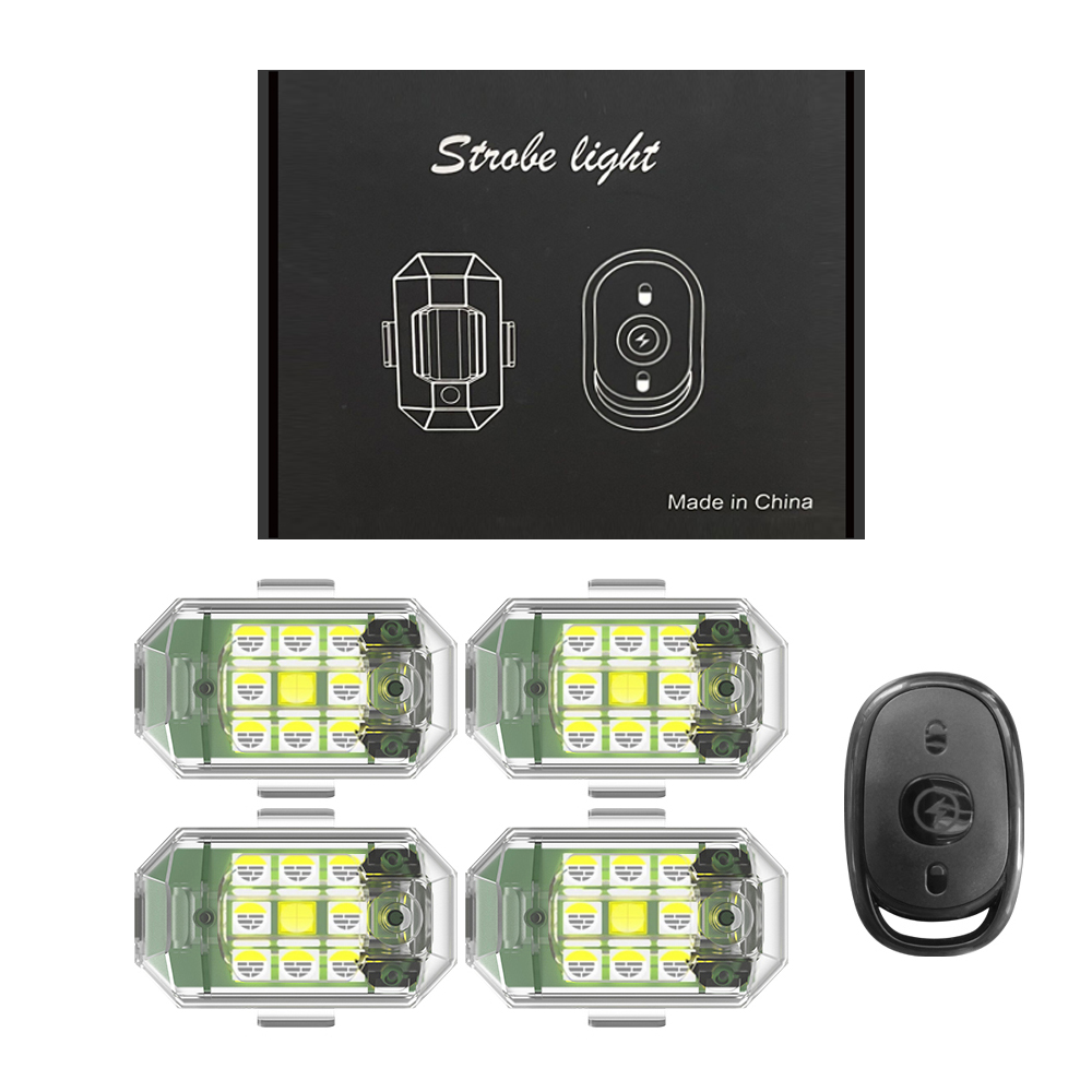 1/2/4pcs Wireless LED Drone St - Drone Strobe Light recensie en prijs
