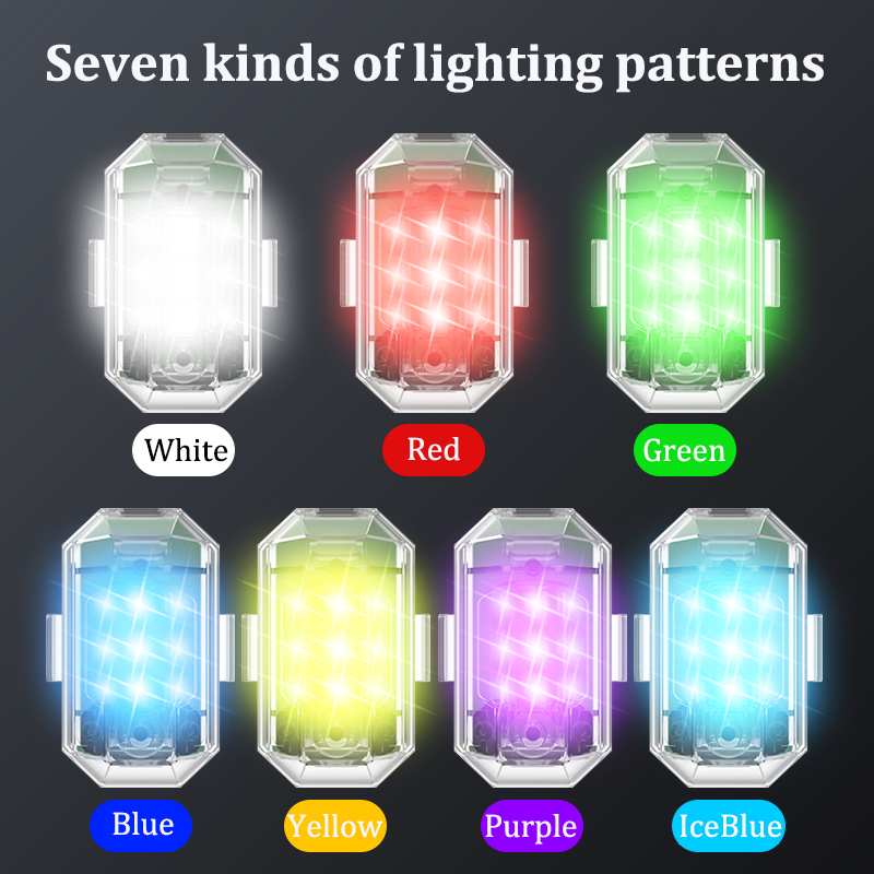 1/2/4pcs Wireless LED Drone St - Drone Strobe Light recensie en prijs