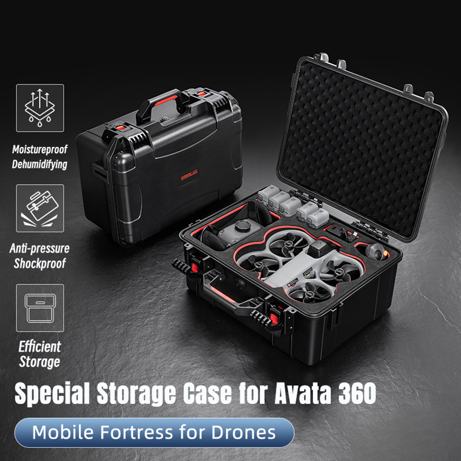 for Avata 360 Drone Accessorie - Drone Hard Shell Case recensie en prijs